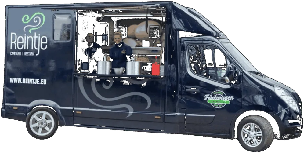 De frietwagen van Frietwagen Reintje